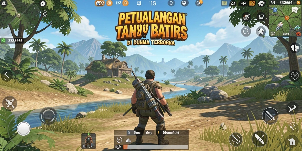 Gambaran gameplay yang menakjubkan di dunia terbuka 333666.