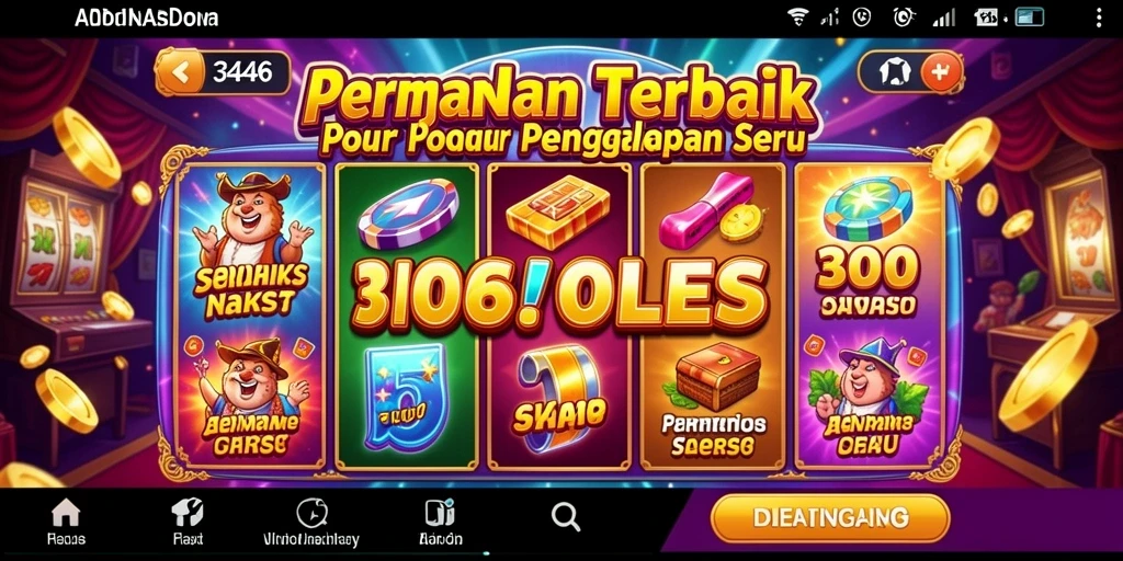 Tampilan gameplay yang menarik di permainan Slot 3446.