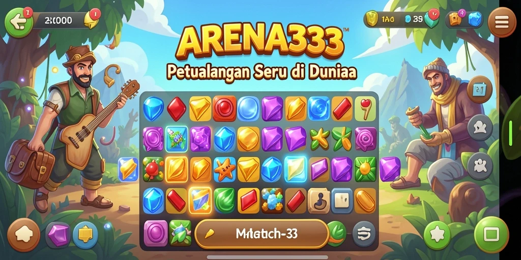 Gameplay menarik dari ARENA333 yang penuh warna dan tantangan.