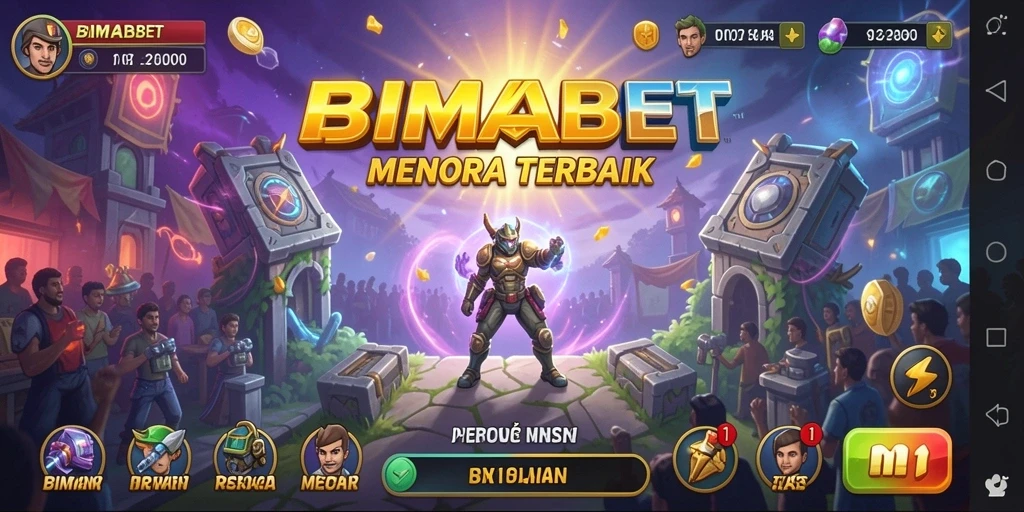 Gameplay menyenangkan dan menantang dalam BIMABET Tower Defense.