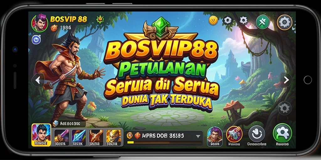 Screenshot gameplay <strong>BOSVIP88</strong> menampilkan aksi petualangan yang mendebarkan dan grafis yang menawan.