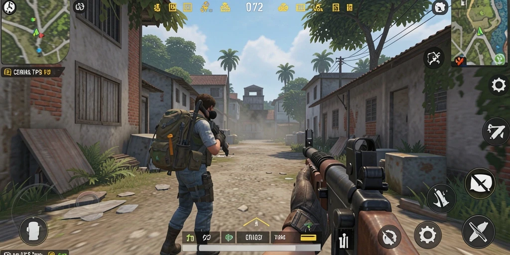 Tampilan seru dari gameplay CERIA33 yang penuh aksi.
