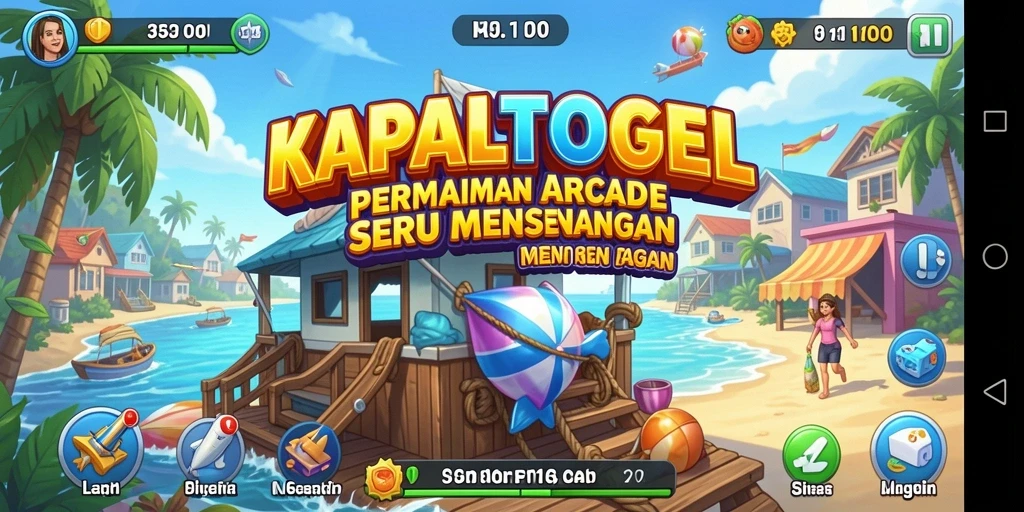 Gameplay seru KAPALTOGEL dengan grafis yang memukau.