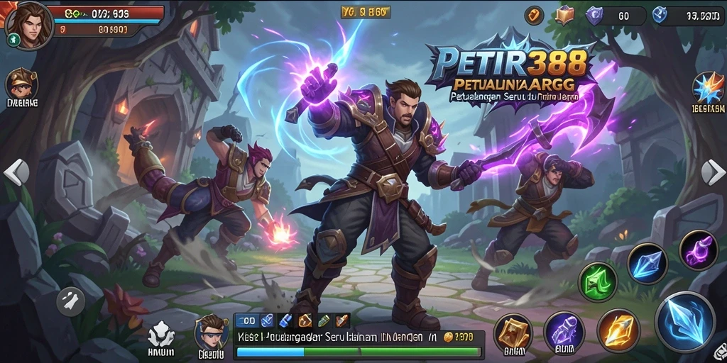 Gameplay seru dalam PETIR388 yang memukau.